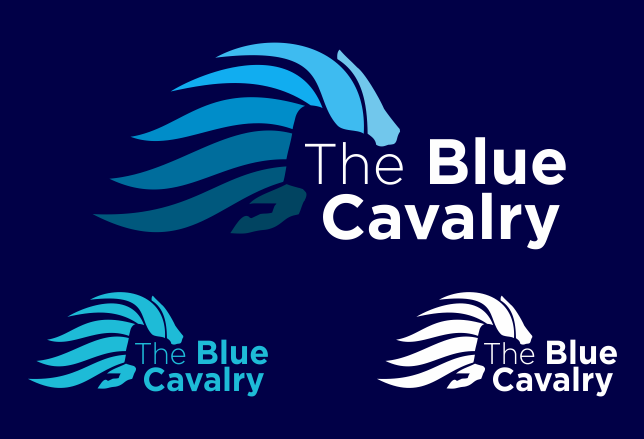 Logo Design by pa2pat for The Blue Cavalry bvba | Design #19230480