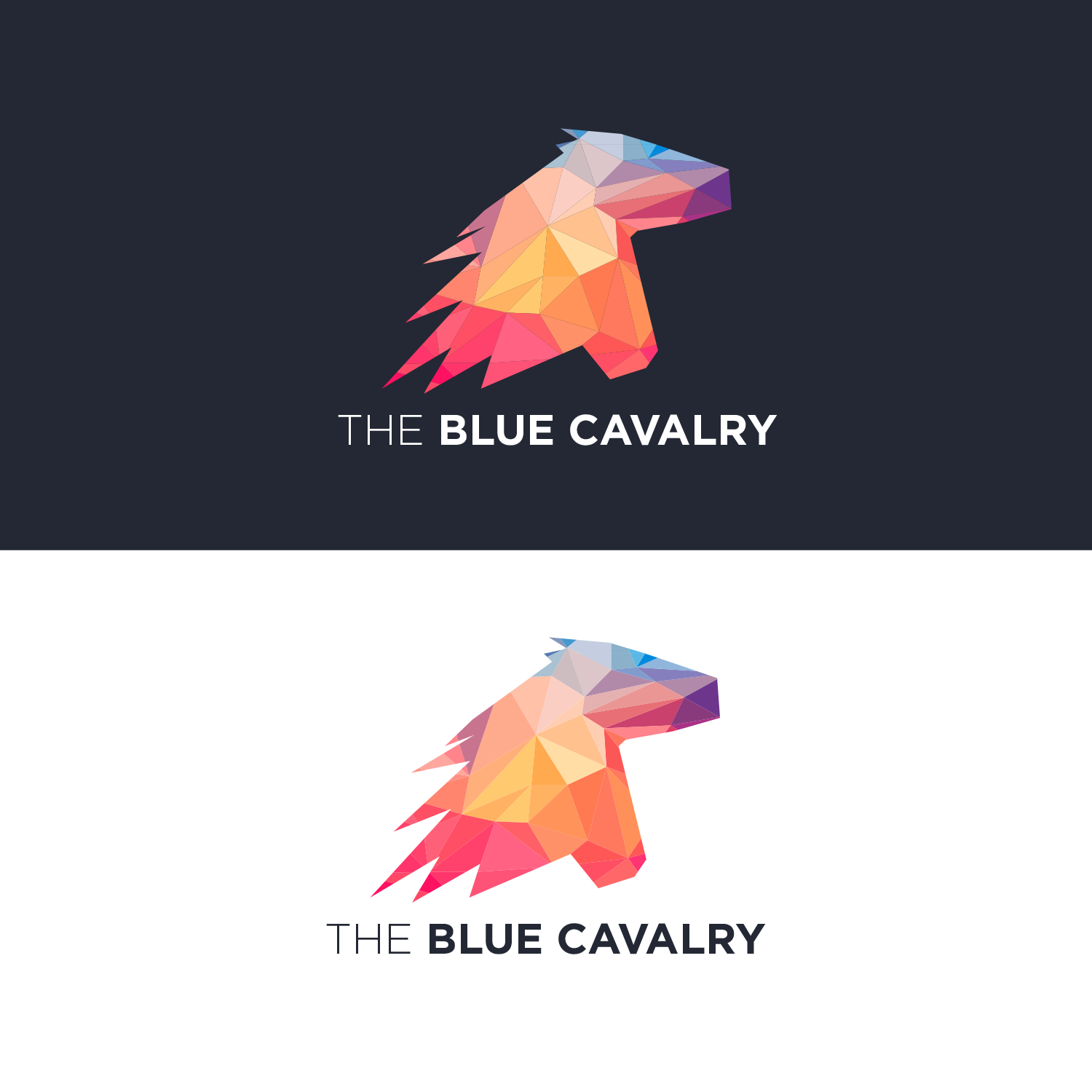 Logo Design by PrassEk for The Blue Cavalry bvba | Design #19291676