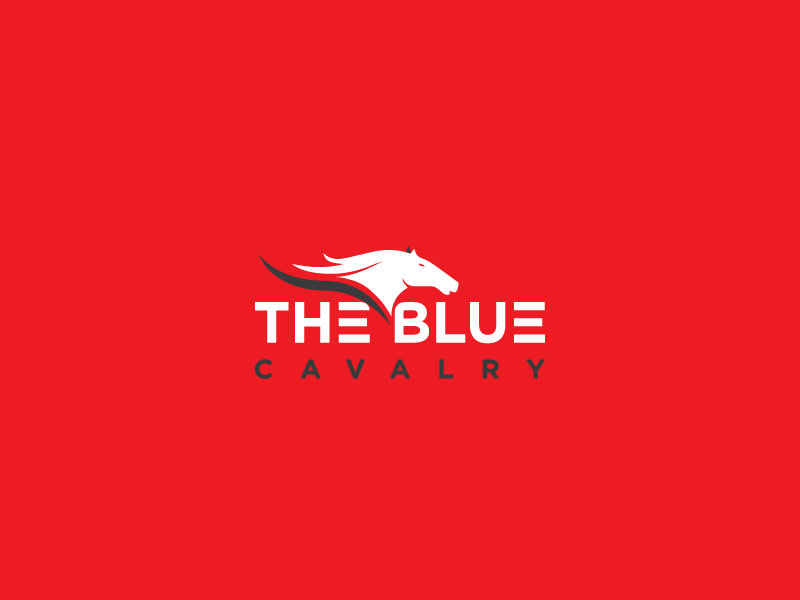 Logo Design by mrk 3 for The Blue Cavalry bvba | Design #19239004