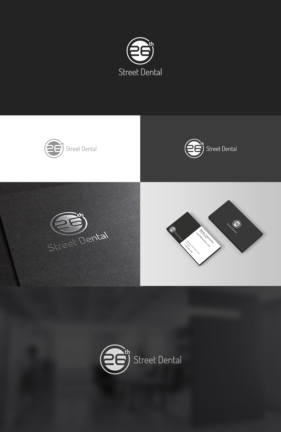 Logo Design by voltart for 26th Street Dental  | Design #19255746