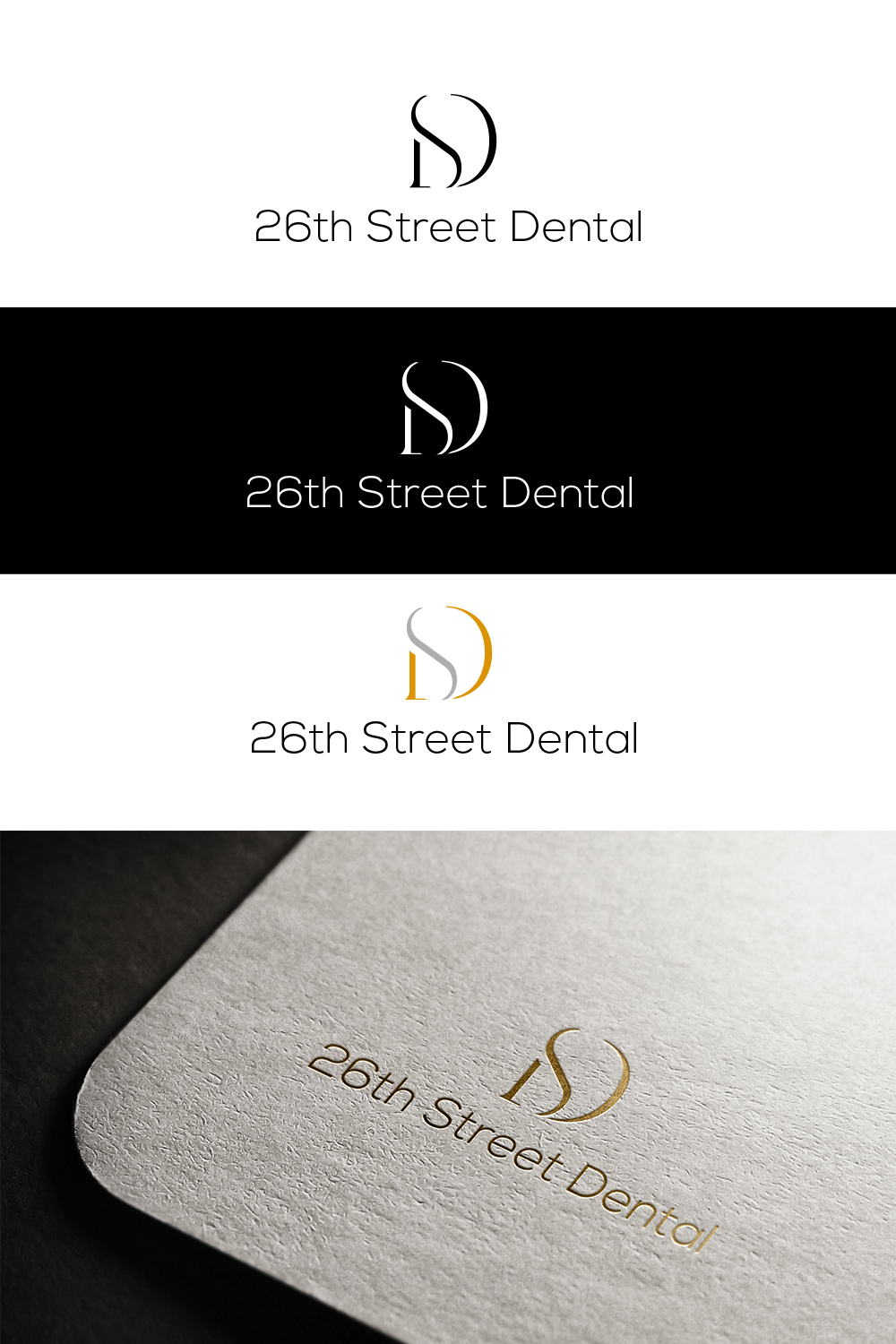 Logo Design by yoossefMaroc for 26th Street Dental  | Design #19232987