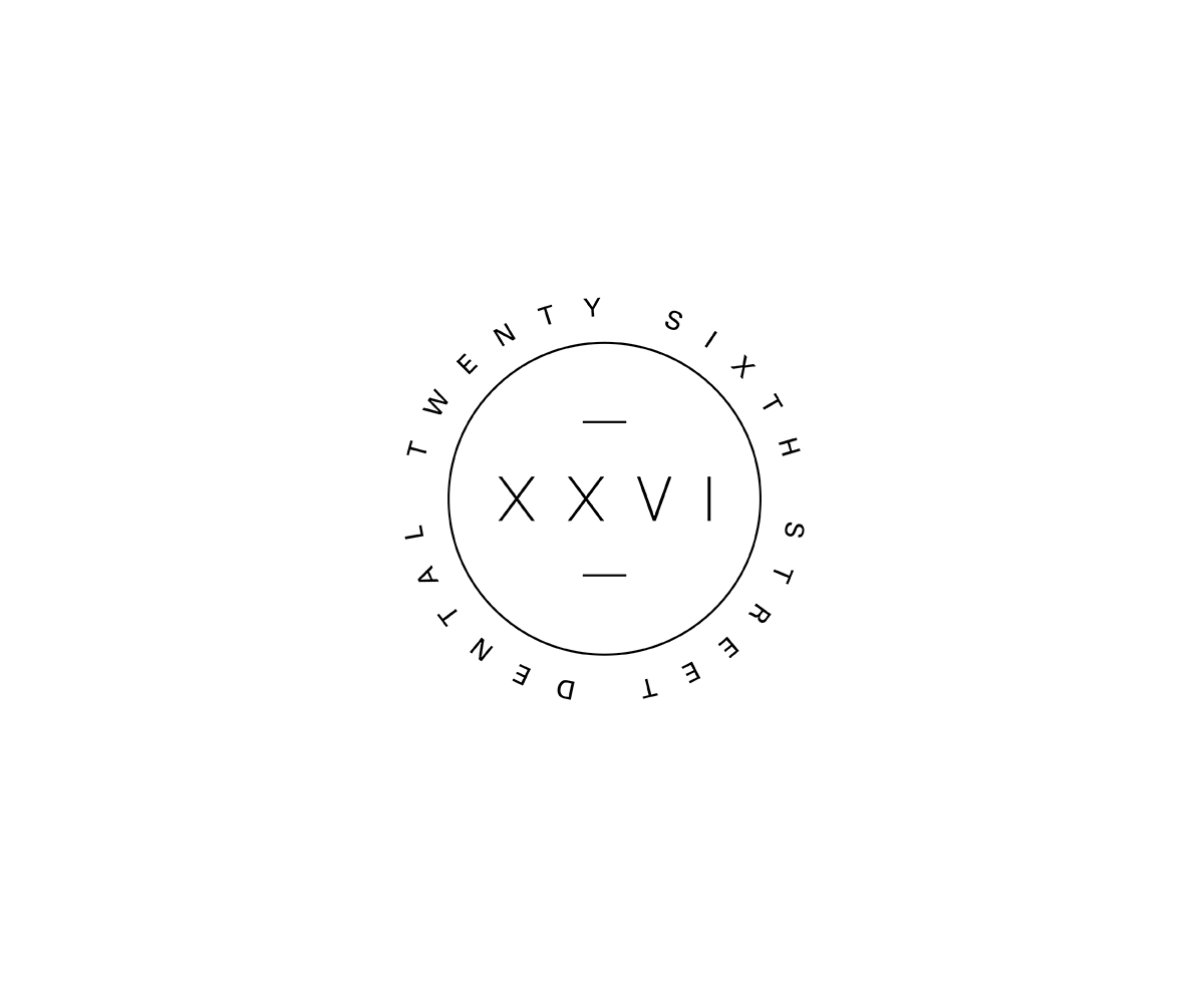 Logo Design by Cygne Cooper for 26th Street Dental  | Design #19239444
