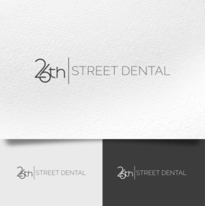 Logo Design by rafaeldsgn for 26th Street Dental  | Design: #19229663