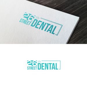Logo Design by Hardworx for 26th Street Dental  | Design: #19234436