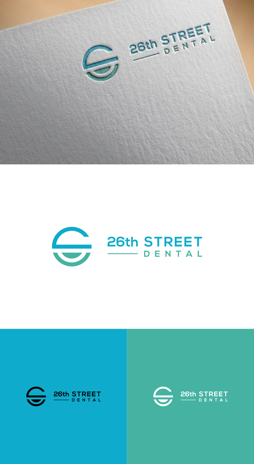 Logo Design by fatiyadesign for 26th Street Dental  | Design #19335493