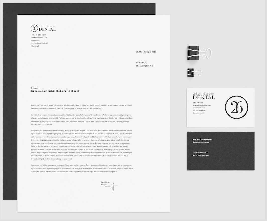 Logo Design by i5Designs for 26th Street Dental  | Design #19286593