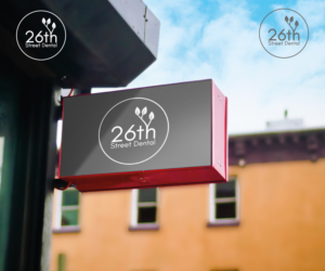 Logo Design by Zak deZign for 26th Street Dental  | Design: #19235554