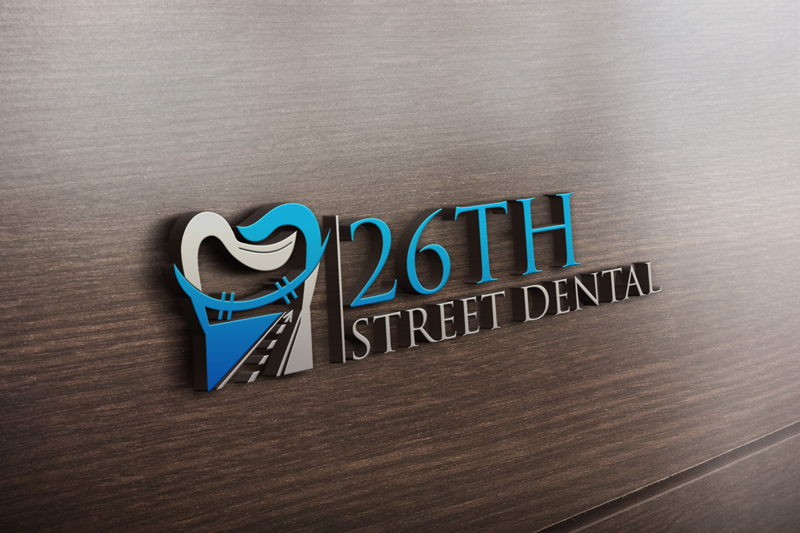 Logo Design by appledesign 3 for 26th Street Dental  | Design #19237147