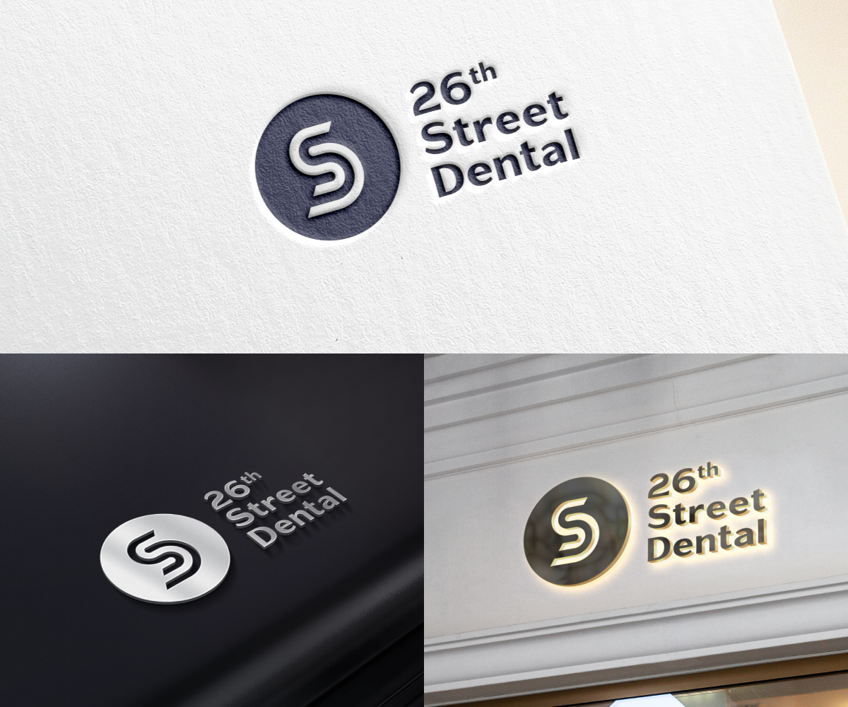 Logo Design by SlashGrid for 26th Street Dental  | Design #19234380