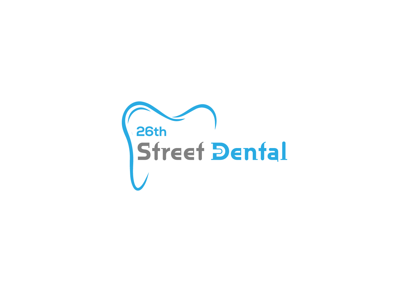 Logo Design by mahin hossin 2 for 26th Street Dental  | Design #19228588