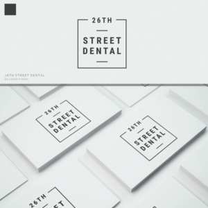 Diseño de Logo por Loena Studio para 26th Street Dental  | Diseño: #19240750