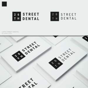 Logo Design by Loena Studio for 26th Street Dental  | Design: #19263703