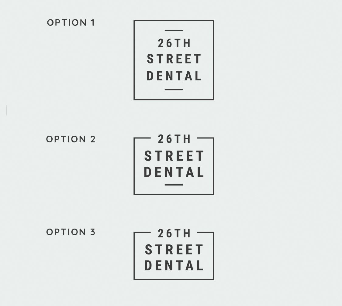 Diseño de Logo por Loena Studio para 26th Street Dental  | Diseño: #19271898