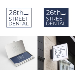 Logo Design by Silviagiraldo.dsgn for 26th Street Dental  | Design: #19313284