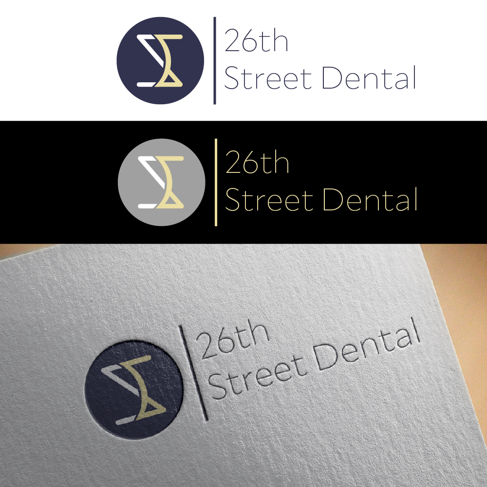 Logo Design by Smedt for 26th Street Dental  | Design #19311412