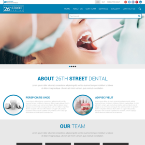 Diseño de Logo por Khadijah Studio para 26th Street Dental  | Diseño: #19288488