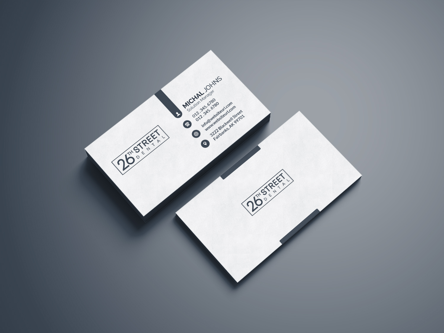 Logo Design by Khadijah Studio for 26th Street Dental  | Design #19288718