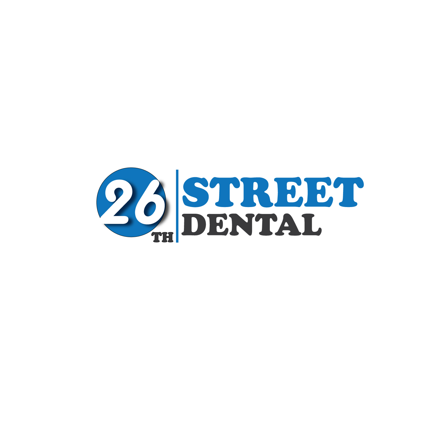 Logo Design by M. Faisal khan for 26th Street Dental  | Design #19247356