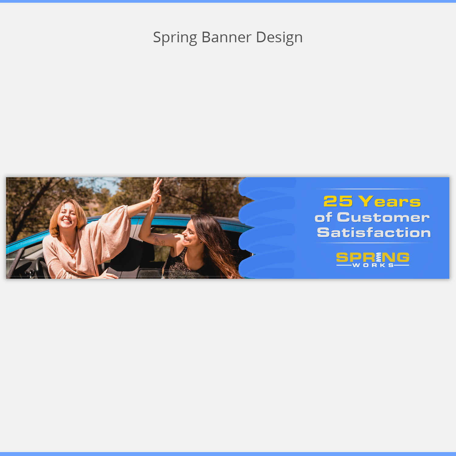 Banner Ad Design by Pd Work for Spring Works Inc | Design #19281681