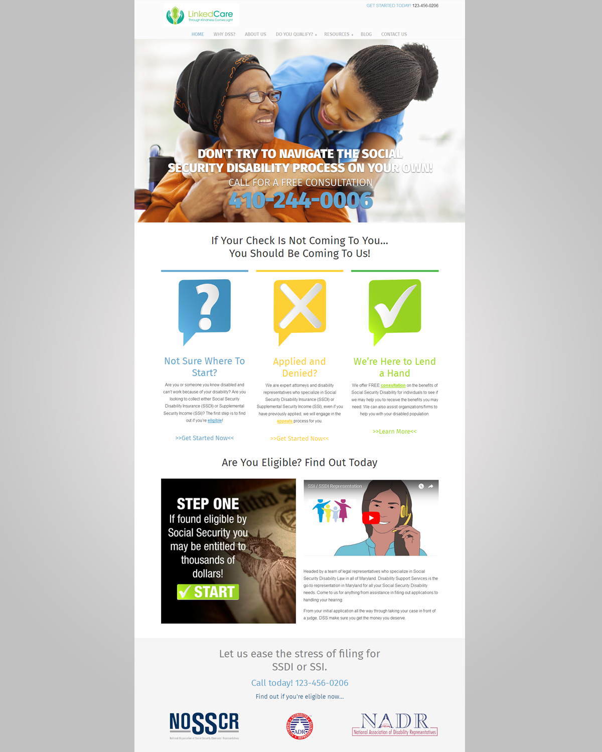 Web Design by Roy for LinkedCare | Design #19239217