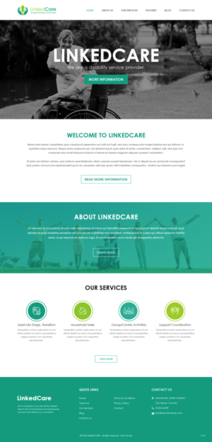 Web Design by pb for LinkedCare | Design: #19245929