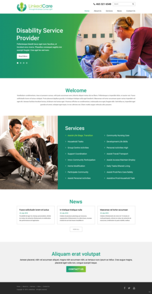 Web Design by pb for LinkedCare | Design: #19245941