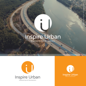 'Inspire Urban' can be the main text, with 'Engineering and Development' as smaller or less prominent text | Logo Design by designbysy