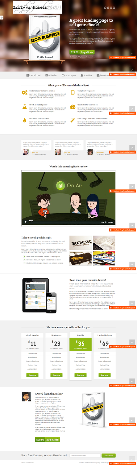 Web Design by Femi Farins for this project | Design #19245758