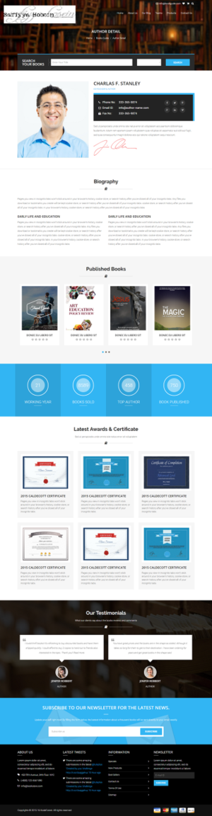 Web-Design von Femi Farins für dieses Projekt | Design: #19245759