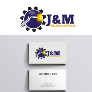 J&M Welding Services | Logo Design by Finley Johnson