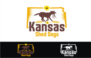 Kansas Shed Dogs | Logo Design by Soul Light