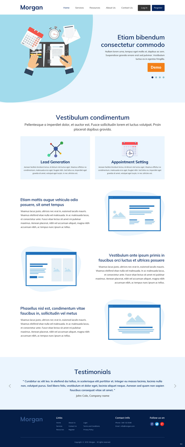 Diseño Web por pb para Morgan Williams Freelance | Diseño #19245985
