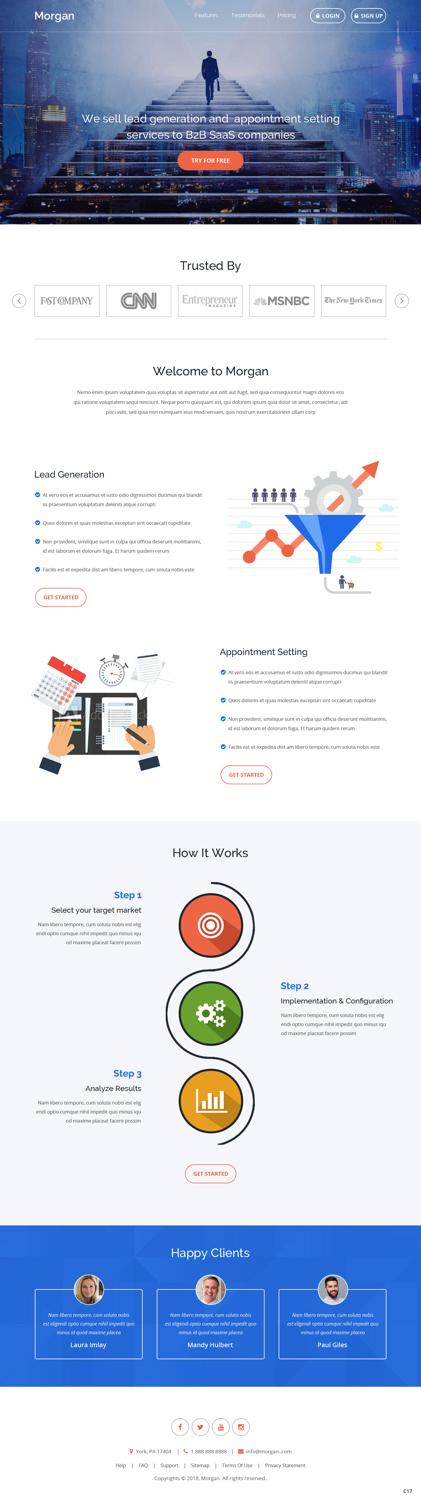 Web Design by pb for Morgan Williams Freelance | Design #19255508