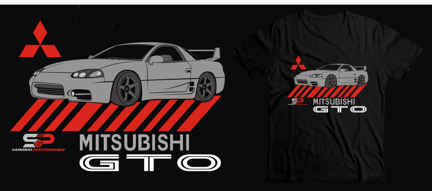 T-shirt Design by Den Bagus for Samurai Performance | Design #19297562