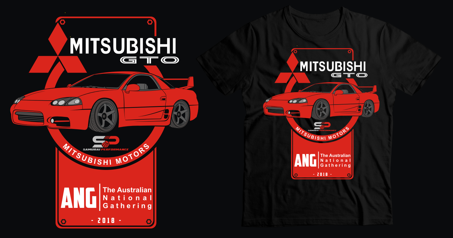 T-shirt Design by Den Bagus for Samurai Performance | Design #19304817