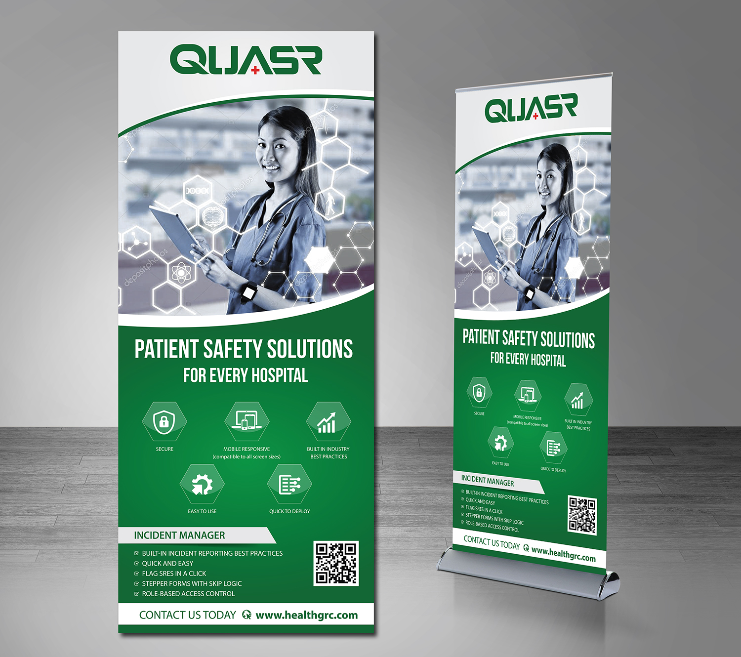 Poster Design by alex989 for Healthcare GRC Pte Ltd | Design #19361047