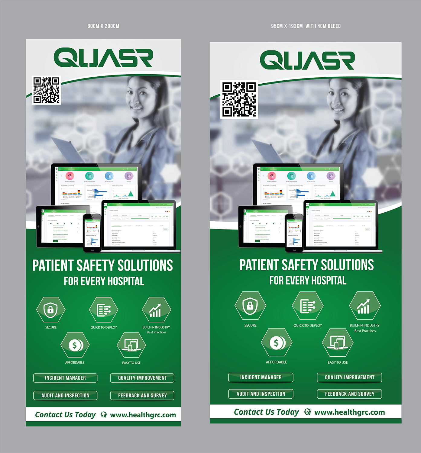 Poster Design by alex989 for Healthcare GRC Pte Ltd | Design: #19386388