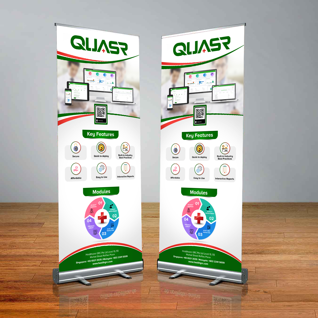 Poster Design by creative.bugs for Healthcare GRC Pte Ltd | Design #19376949