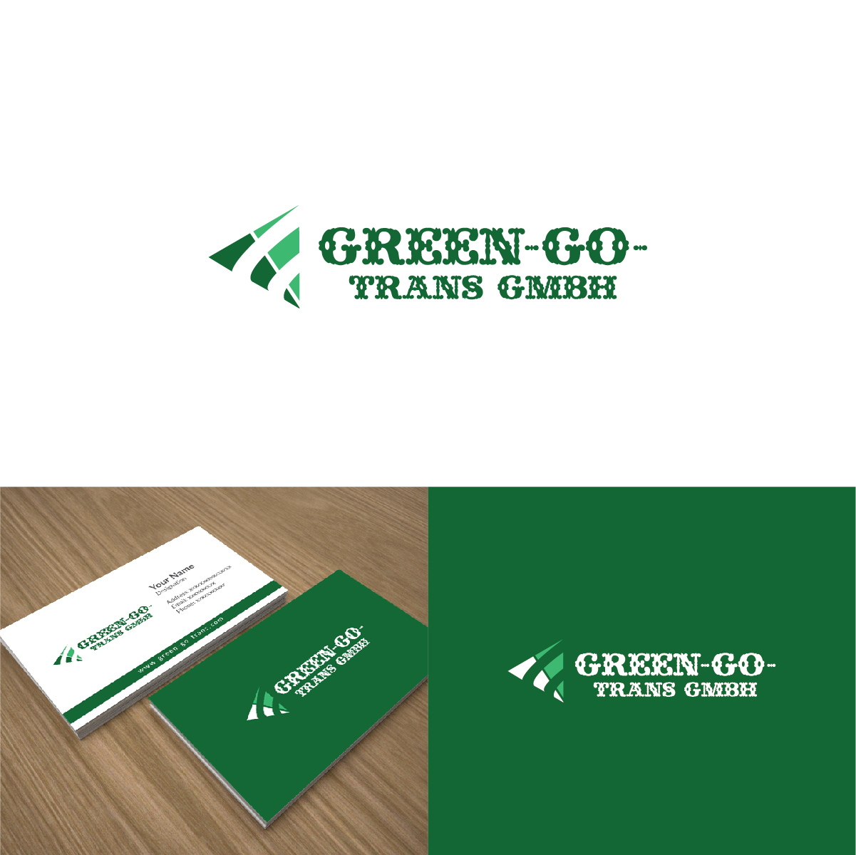 Logo Design by Deziners Zone for GREEN-GO-TRANS GmbH | Design #19242990
