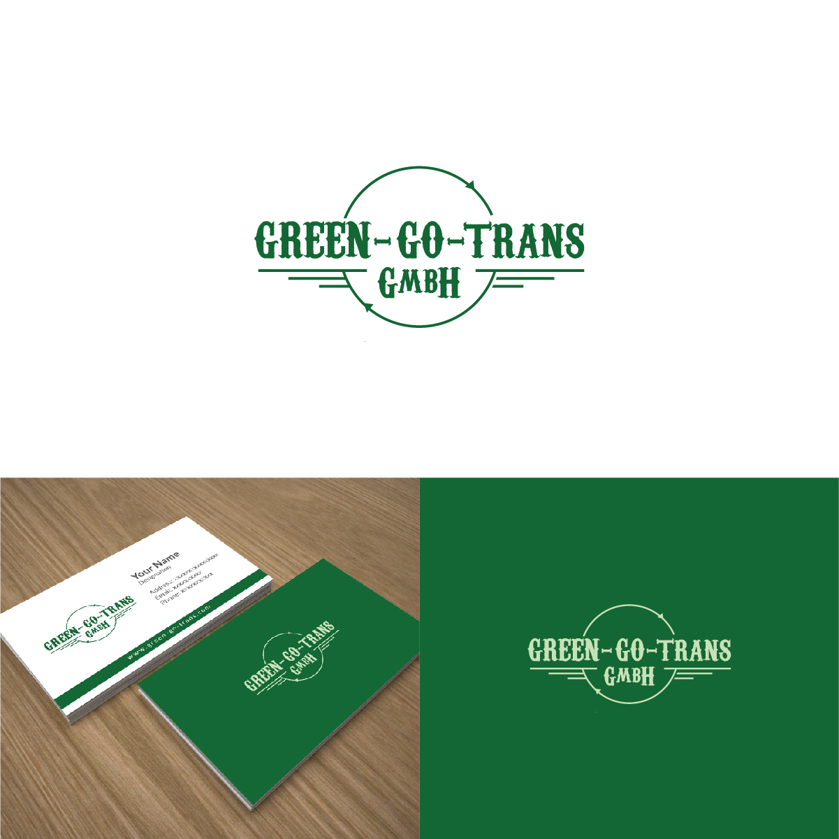 Logo Design by Deziners Zone for GREEN-GO-TRANS GmbH | Design #19242992