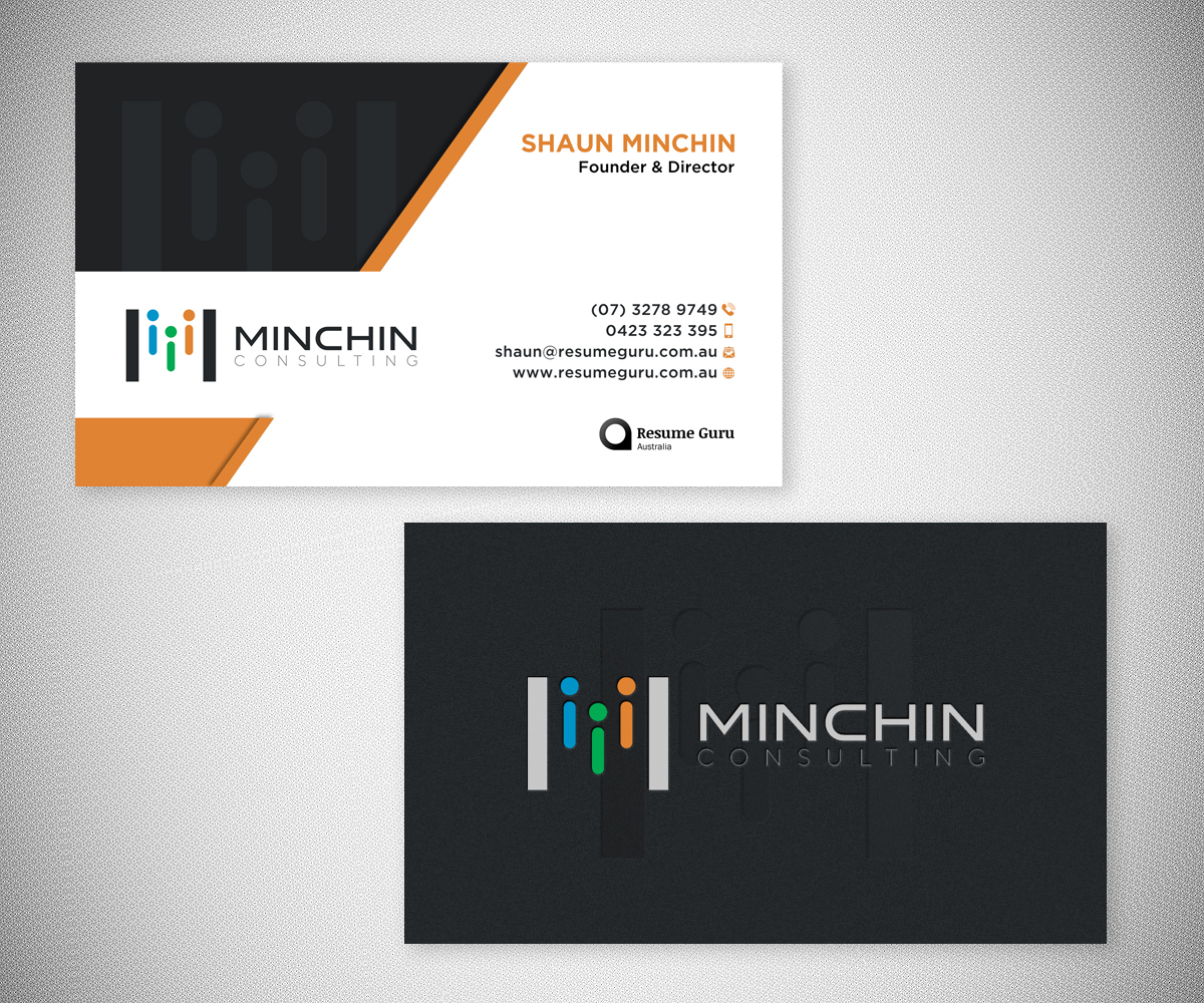 Visitenkarten-Design von Designers Hub für Resume Guru Australia | Design #19367794