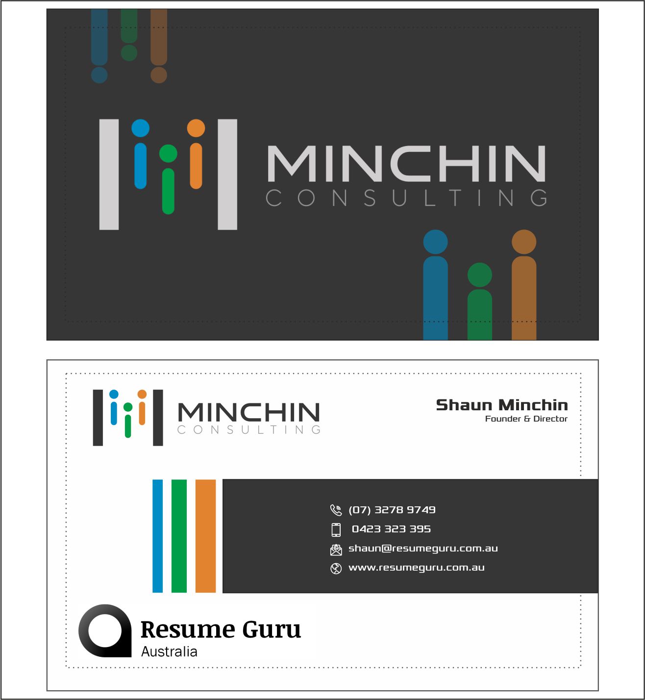 Business Card Design by a.v.creation for Resume Guru Australia | Design #19328647