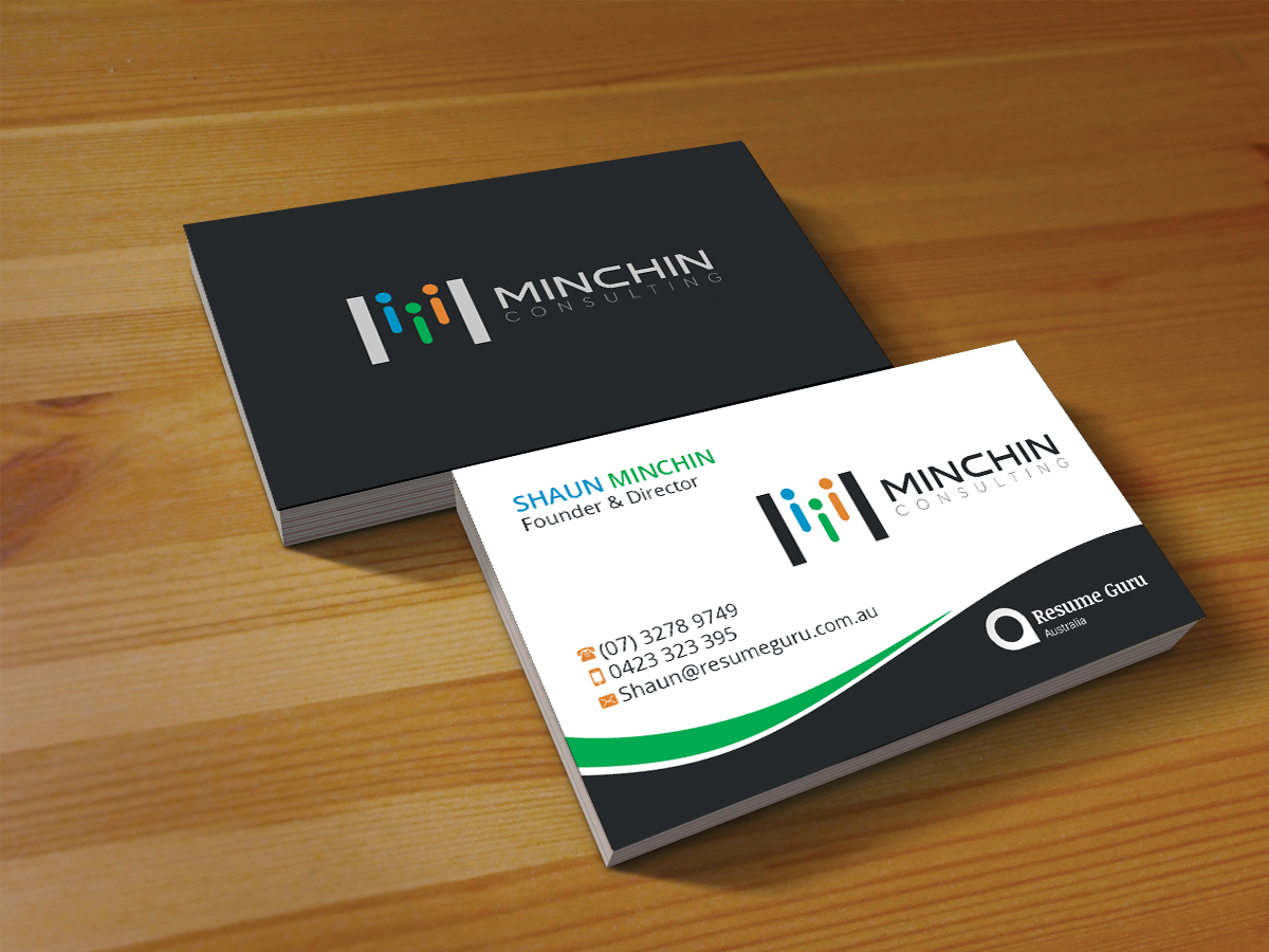 Business Card Design by Creations Box 2015 for Resume Guru Australia | Design #19283810