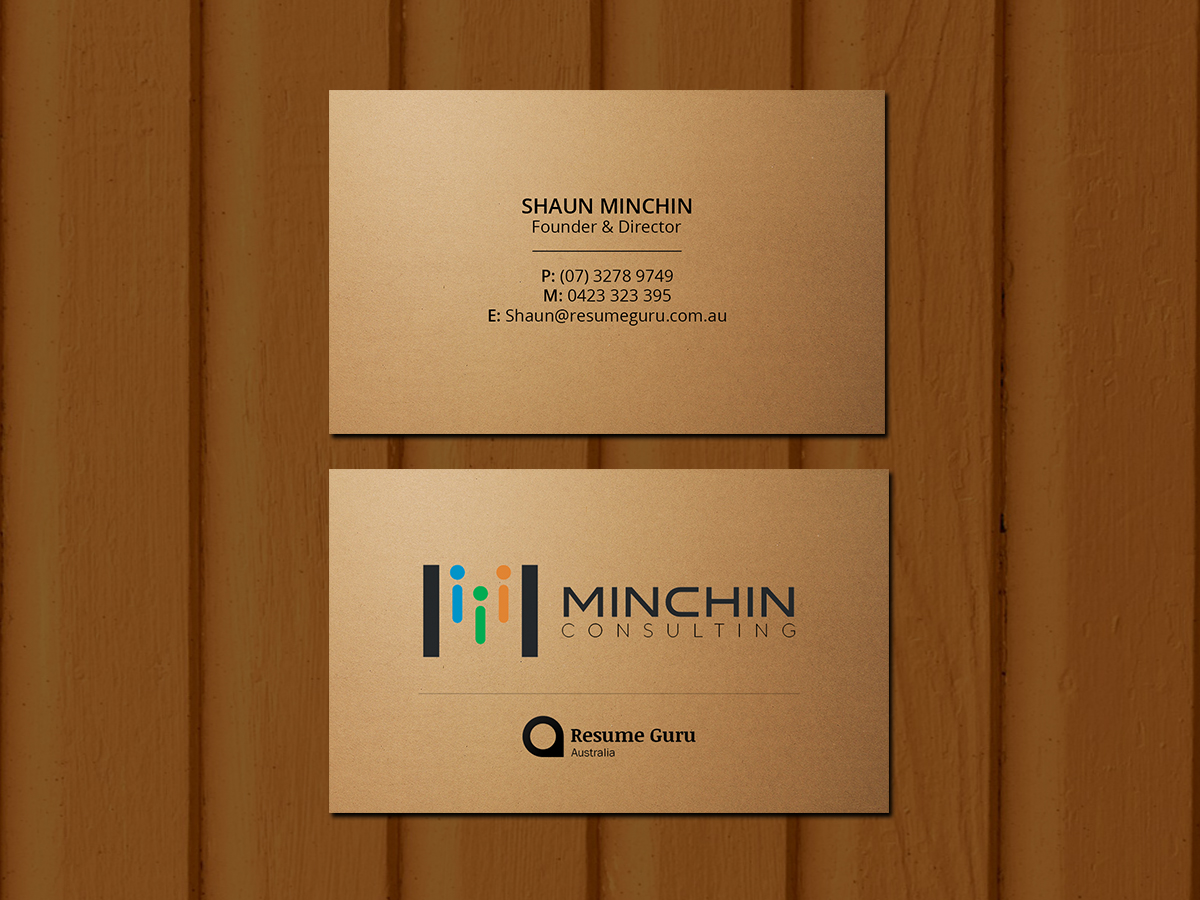 Design de Carte de Visite par Creations Box 2015 pour Resume Guru Australia | Design #19283814