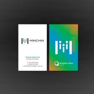 Business Card Design by Creations Box 2015 for Resume Guru Australia | Design: #19283817
