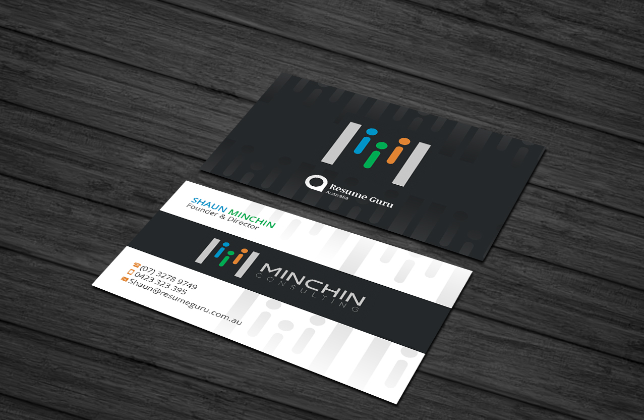 Business Card Design by Creations Box 2015 for Resume Guru Australia | Design #19283822