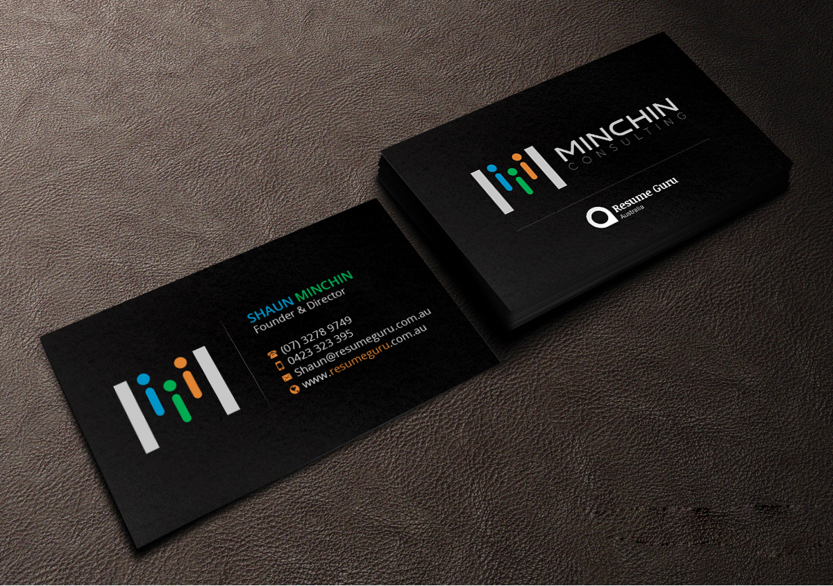 Business Card Design by Creations Box 2015 for Resume Guru Australia | Design #19306357