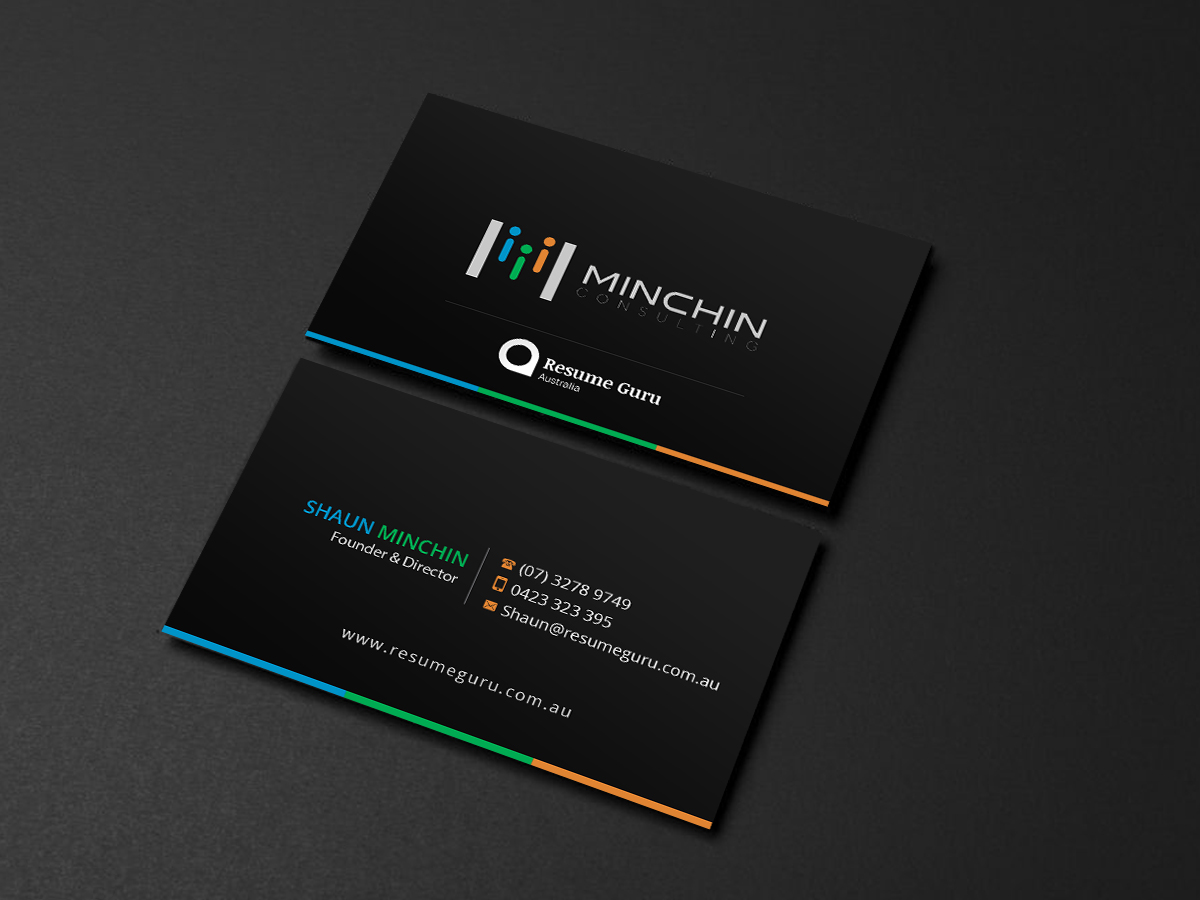 Business Card Design by Creations Box 2015 for Resume Guru Australia | Design #19306363