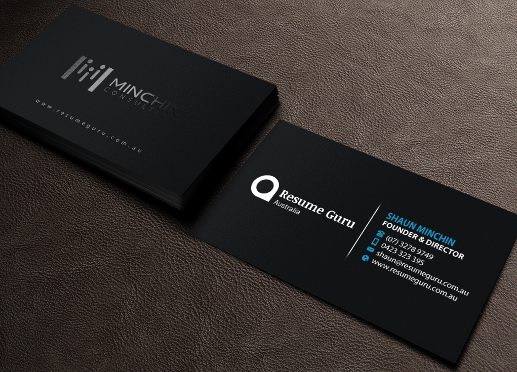 Business Card Design by Brand aid for Resume Guru Australia | Design #19284647