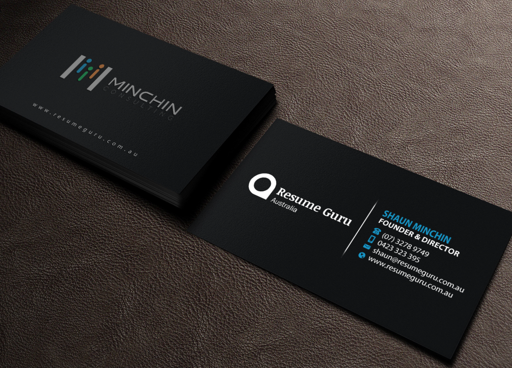 Business Card Design by Brand aid for Resume Guru Australia | Design #19284648